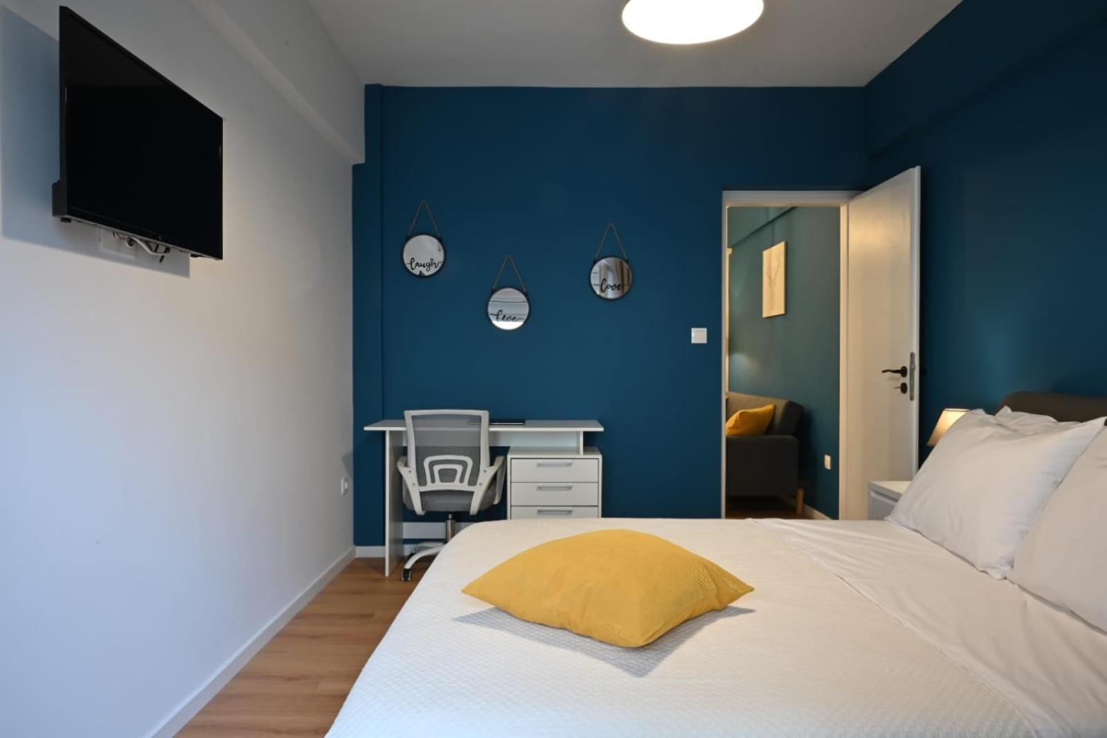 Modern Two Bedroom Apartment At Koukaki 雅典 外观 照片